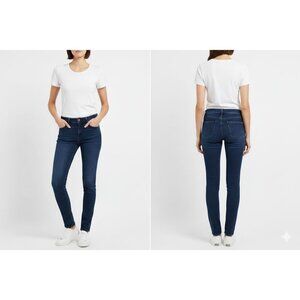 BDG Womens Skinny Jeans Dark Wash Mid-Rise Size 26 Cotton/Spandex Blend